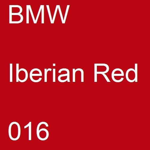 BMW, Iberian Red, 016.